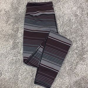 Stripped Athleta Leggings